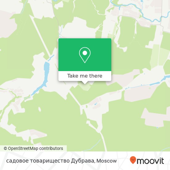 садовое товарищество Дубрава map