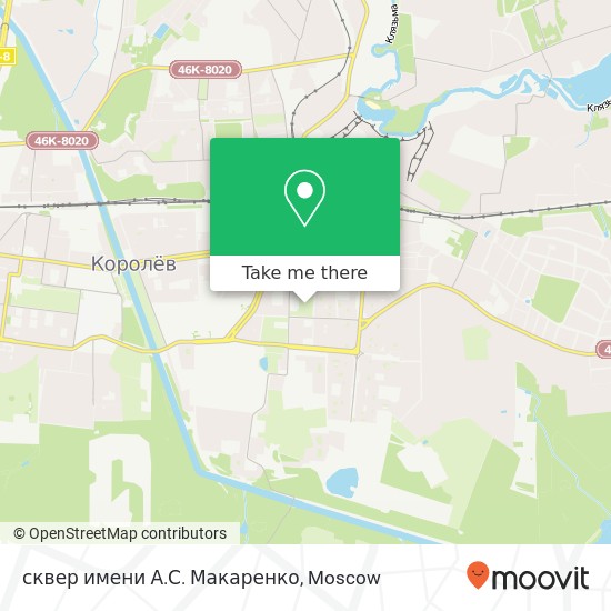 сквер имени А.С. Макаренко map