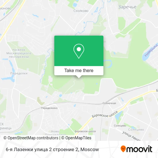 6-я Лазенки улица 2 строение 2 map