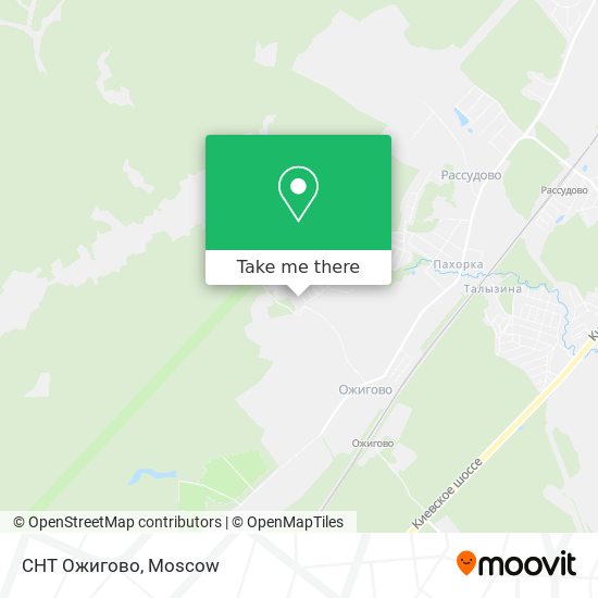 СНТ Ожигово map
