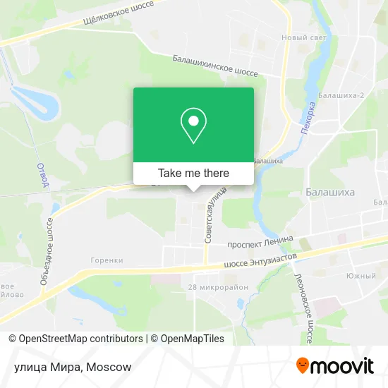 улица Мира map