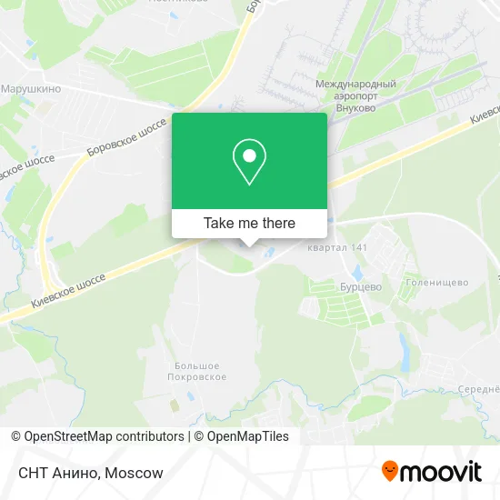 СНТ Анино map