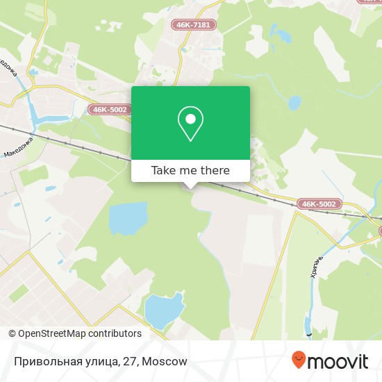 Привольная улица, 27 map