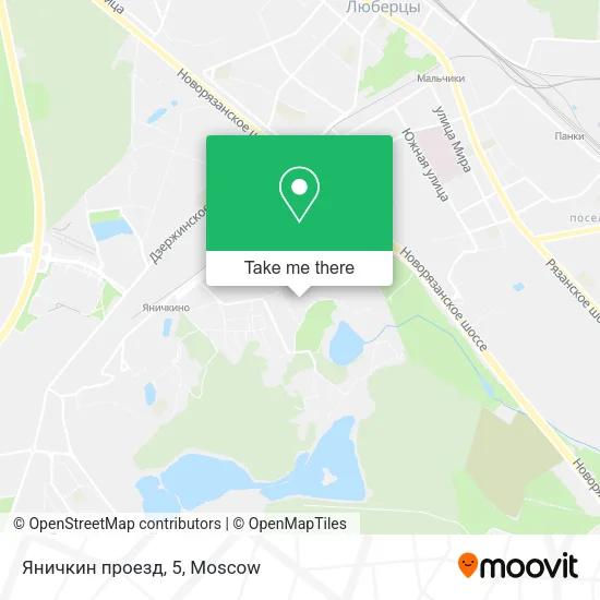 Яничкин проезд, 5 map