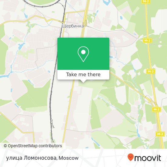 улица Ломоносова map
