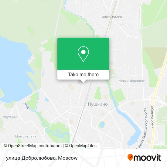 улица Добролюбова map