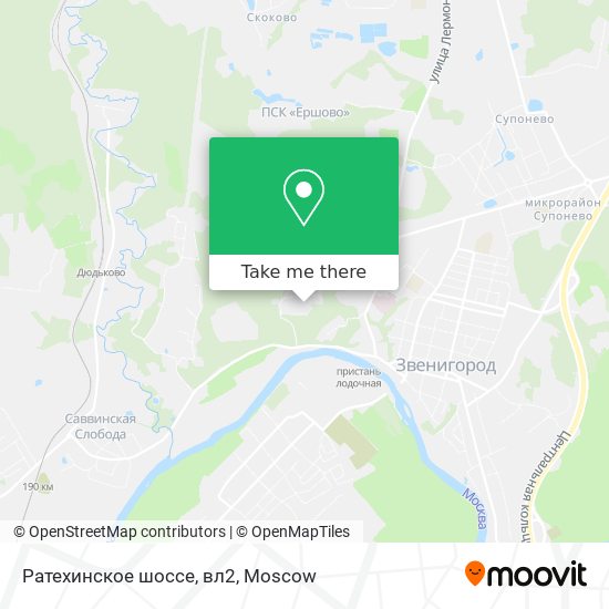 Ратехинское шоссе, вл2 map