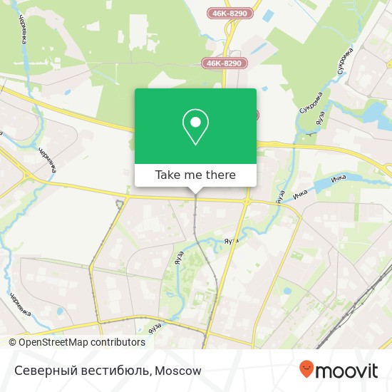 Северный вестибюль map