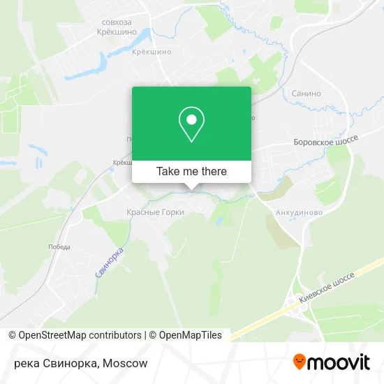 река Свинорка map