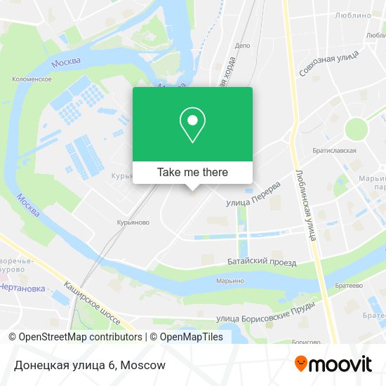 Донецкая улица 6 map
