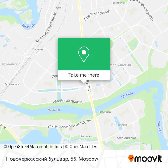 Новочеркасский бульвар, 55 map