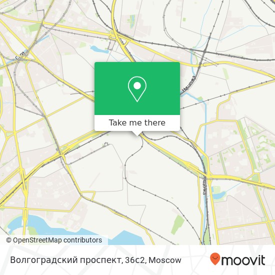 Волгоградский проспект, 36с2 map
