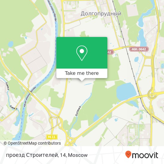 проезд Строителей, 14 map