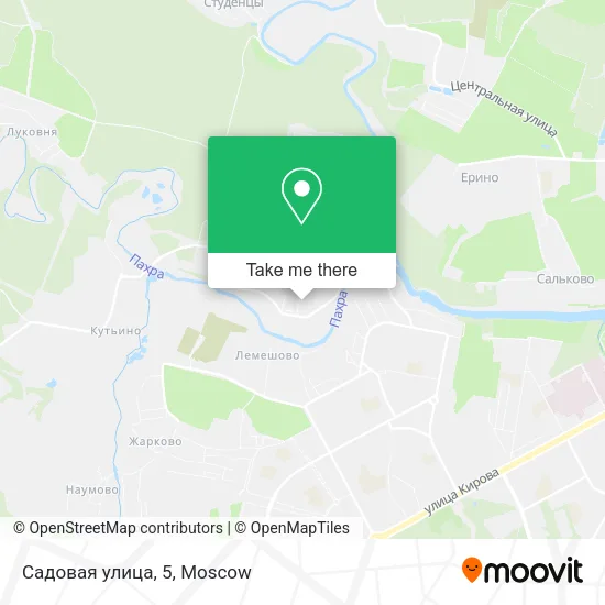 Садовая улица, 5 map
