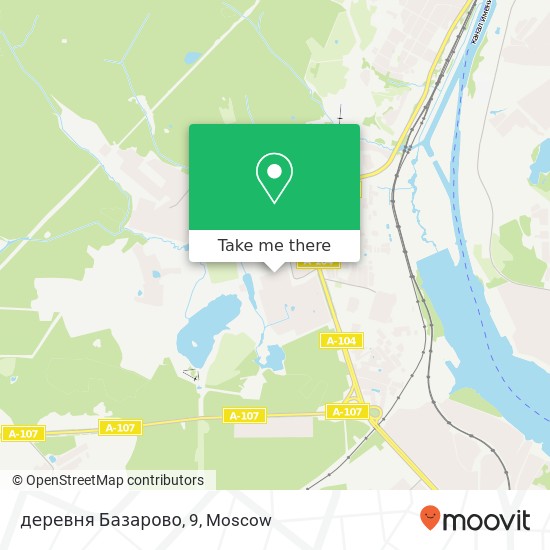 деревня Базарово, 9 map