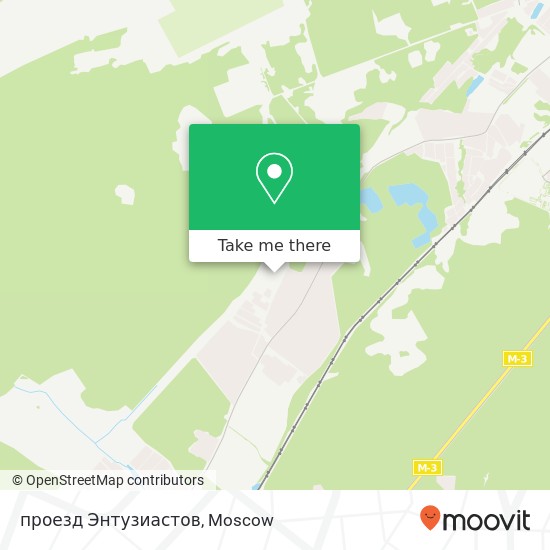 проезд Энтузиастов map