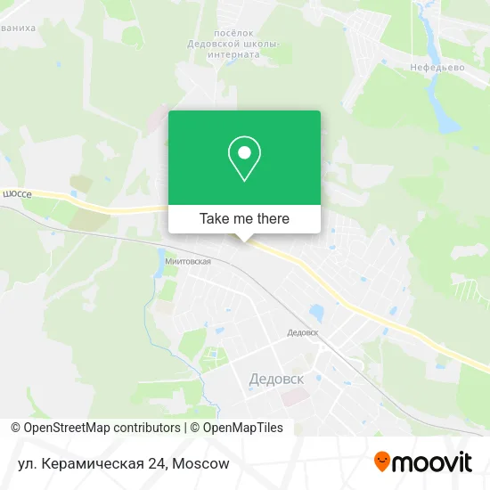 ул. Керамическая 24 map