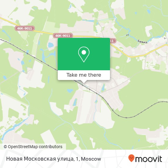 Новая Московская улица, 1 map