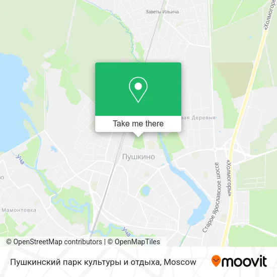 Пушкинский парк культуры и отдыха map