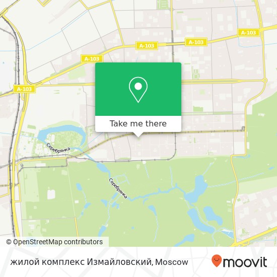 жилой комплекс Измайловский map