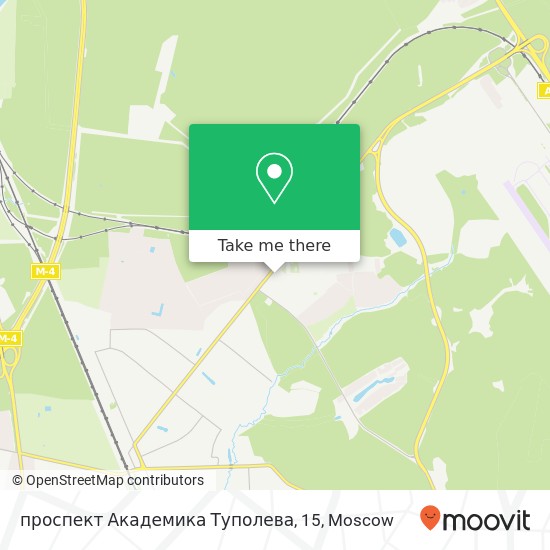 проспект Академика Туполева, 15 map