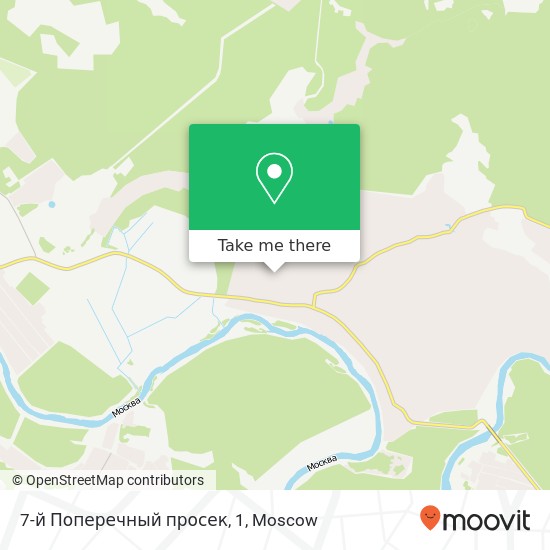 7-й Поперечный просек, 1 map