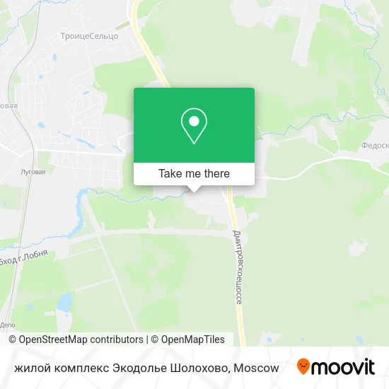жилой комплекс Экодолье Шолохово map