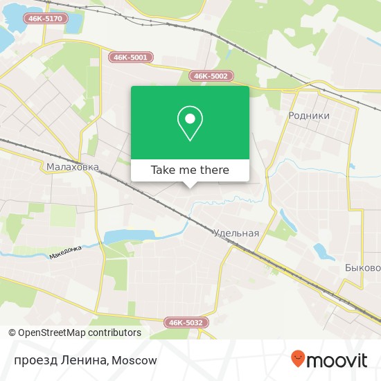 проезд Ленина map