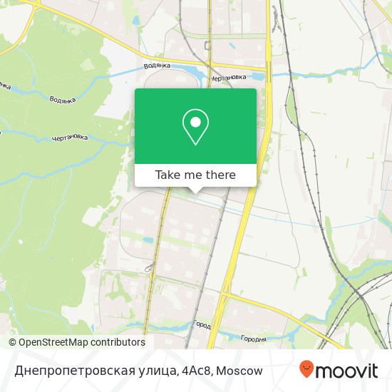 Днепропетровская улица, 4Ас8 map