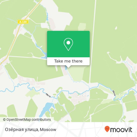 Озёрная улица map