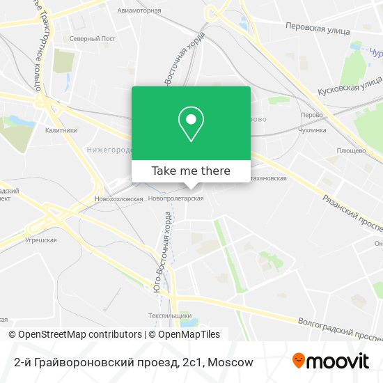 2-й Грайвороновский проезд, 2с1 map