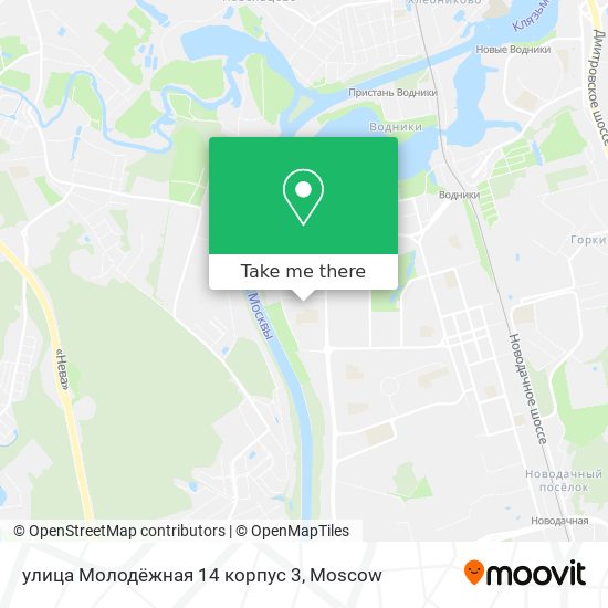 улица Молодёжная 14 корпус 3 map