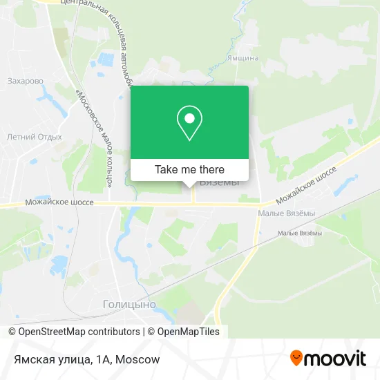 Ямская улица, 1А map