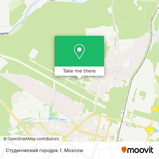 Студенческий городок 1 map