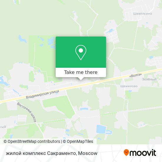 жилой комплекс Сакраменто map