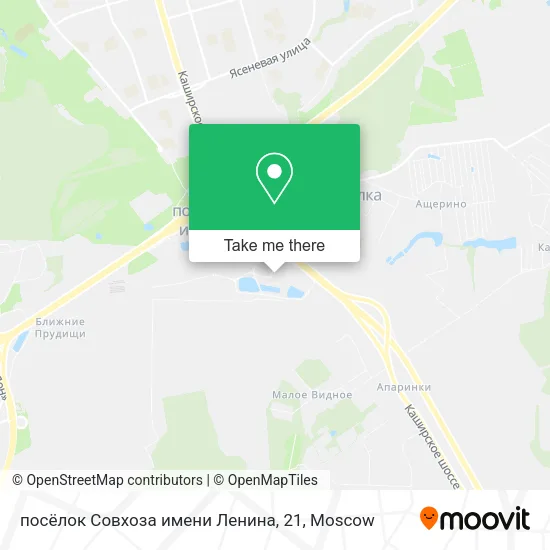 посёлок Совхоза имени Ленина, 21 map
