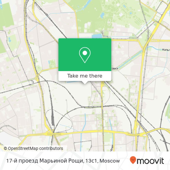 17-й проезд Марьиной Рощи, 13с1 map