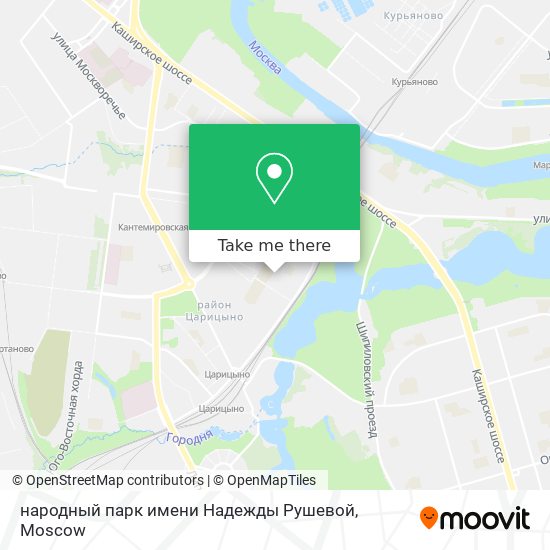 народный парк имени Надежды Рушевой map