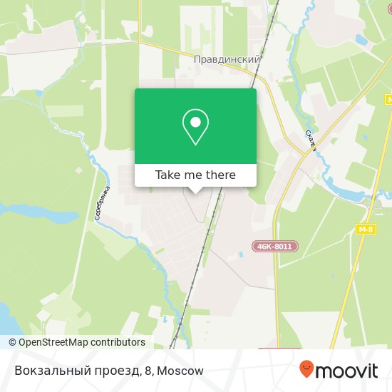 Вокзальный проезд, 8 map