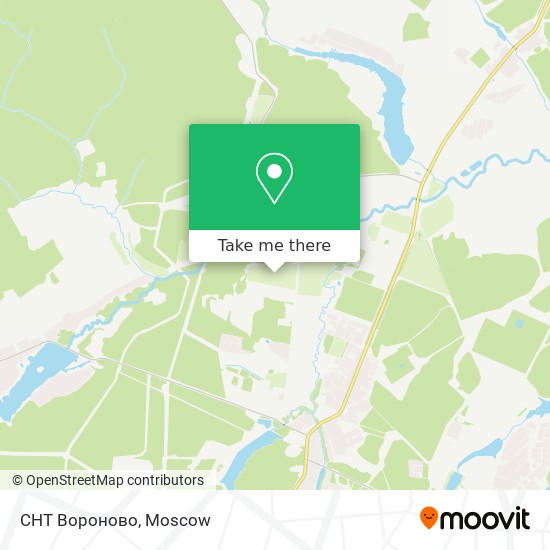 СНТ Вороново map