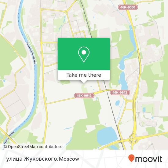 улица Жуковского map