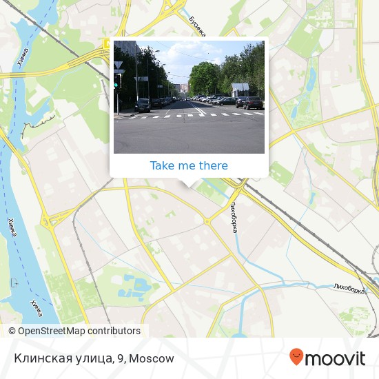 Клинская улица, 9 map
