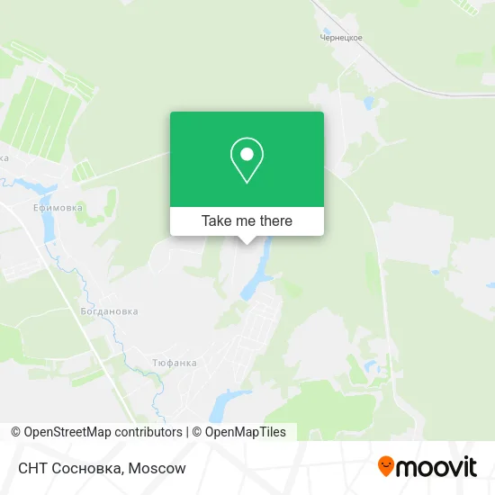 СНТ Сосновка map