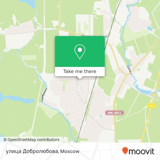 улица Добролюбова map