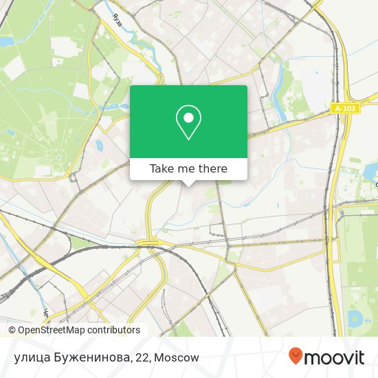 улица Буженинова, 22 map