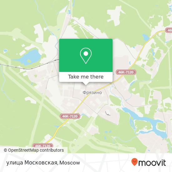 улица Московская map