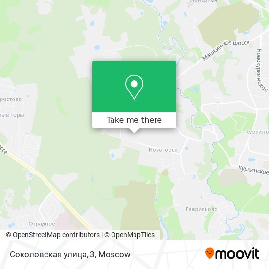 Соколовская улица, 3 map