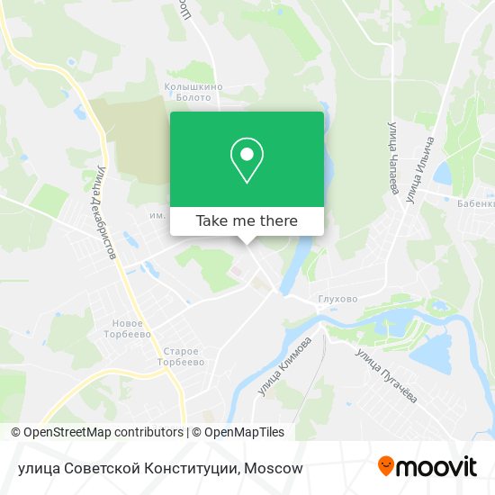 улица Советской Конституции map