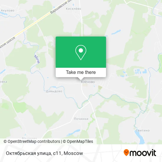Октябрьская улица, с11 map
