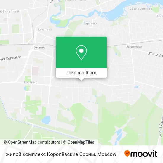 жилой комплекс Королёвские Сосны map